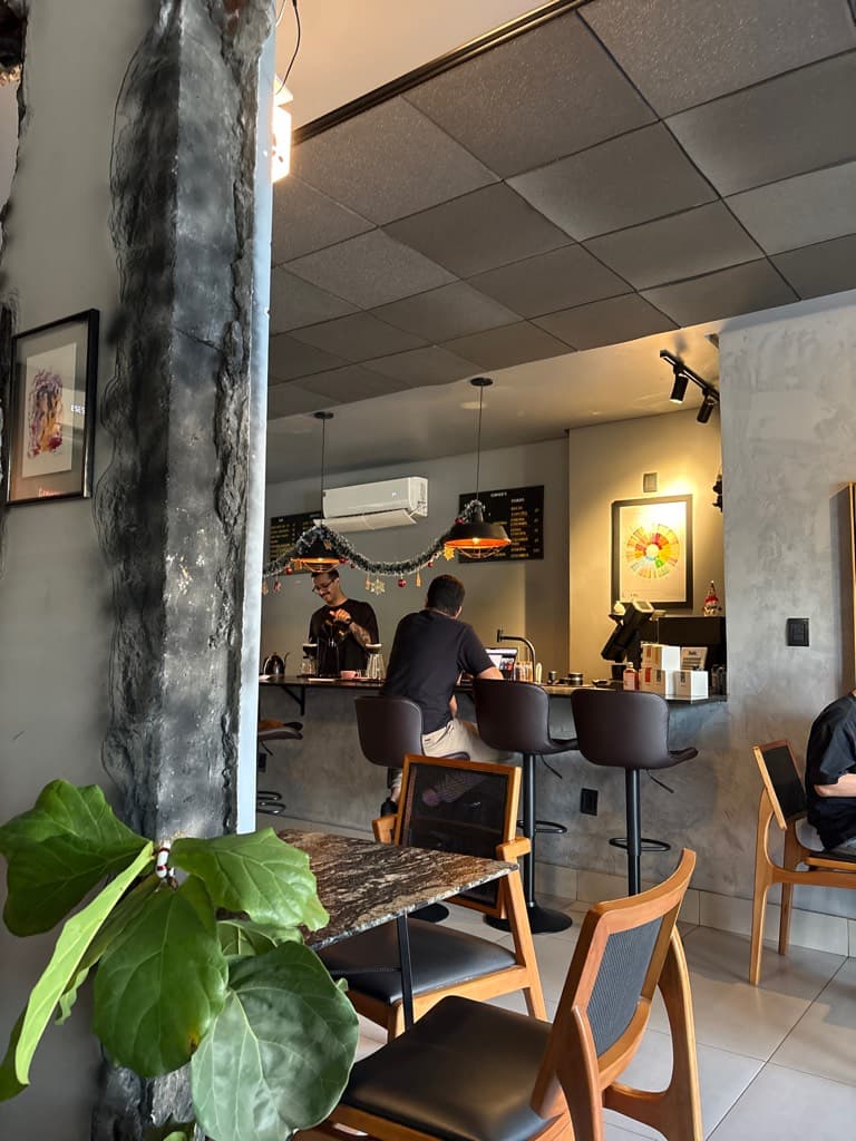 not black cafeteria — foto