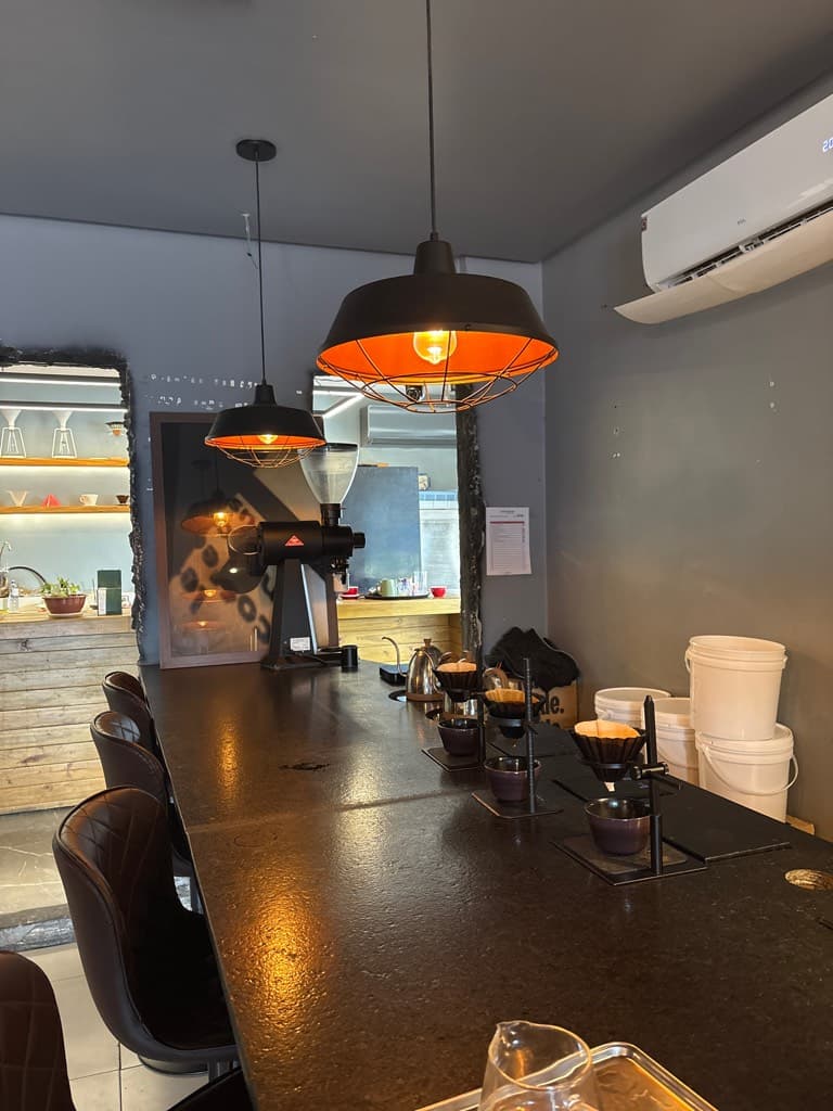 not black cafeteria — foto