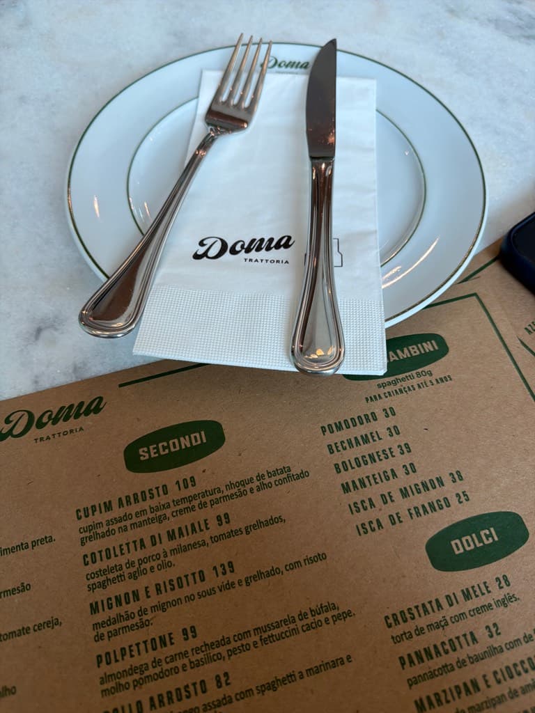 Doma Trattoria — foto