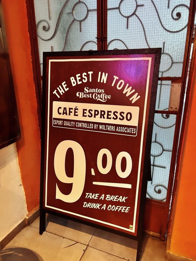 Santos Best Coffee — foto de avaliação
